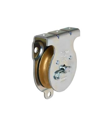 PULLEY - HEAVY DUTY WALL/CEILING - ZP  - 50mm - 210KG