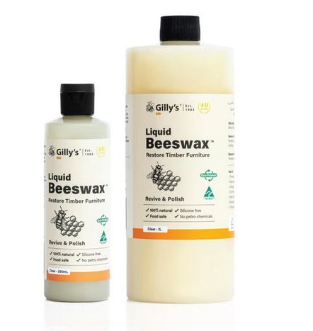 LIQUID BEES WAX  - 1 LITRE - GILLY'S