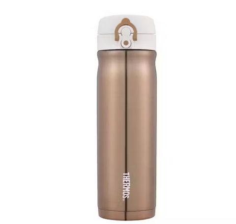THERMOS - 470ML -  STAINLESS KING VACUUM INSULATED FLASK - ROSE GOLD