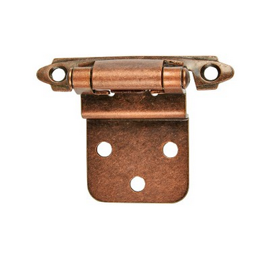 CABINET HINGE - SELF CLOSING 10mm  - OFFSET - 50x37mm - FB  - 1 PACK