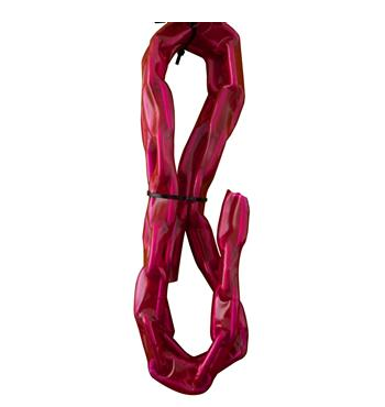 CHAIN - PLASTIC COATED  - ZINC PLATED - 4.8mm x 1.2 Metres