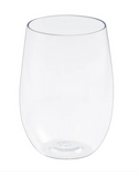 TRITAN  STEMLESS WHITE WINE GLASS -  450ML - 2 PACK