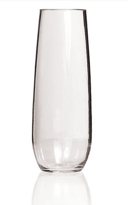 TRITAN  STEMLESS CHAMPAGNE GLASS -  340ML - 2 PACK