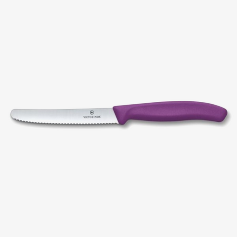 KNIFE - TOMATO 11CM - PURPLE - VICTORINOX