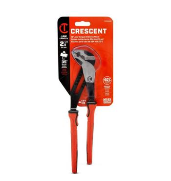 MULTIGRIP PLIERS - 250mm STRAIGHT JAW - CRESCENT