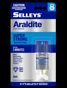 ARALDITE -  5 MINUTE -  8ml - SELLEYS