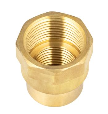 SOCKET  - HEX - BRASS - REDUCING 25x20mm - 5SO125F