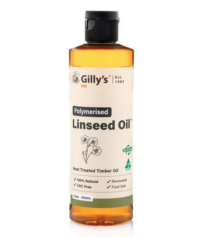 LINSEED OIL - POLYMERISED  - 250ml - GILLY'S