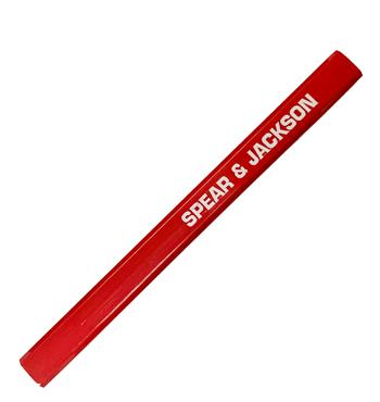 CARPENTERS PENCIL - MEDIUM - RED - SPEAR & JACKSON