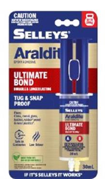 ARALDITE - ULTIMATE BOND  -  30ml  - SELLEYS