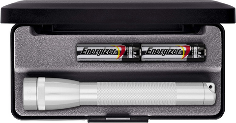MAGLITE TORCH - MINI MAGLITE AA - SILVER - GIFT BOXED