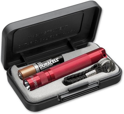 MAGLITE TORCH - SOLITAIRE - LED - RED - PRESENTATION BOXED