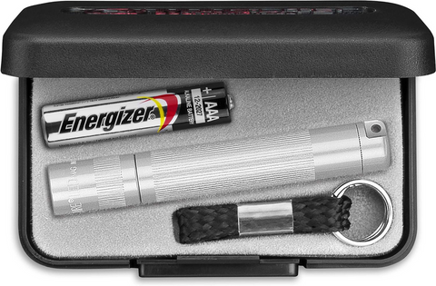 MAGLITE TORCH - SOLITAIRE - LED - SILVER - PRESENTATION BOXED