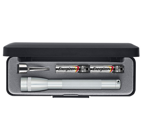 MAGLITE TORCH - MINI MAGLITE AAA - SILVER - GIFT BOXED