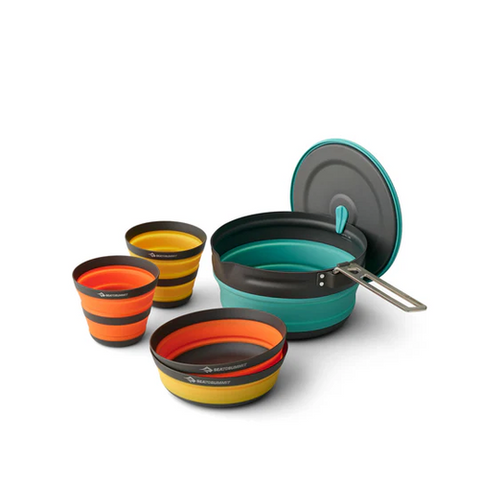 ONE POT COLLAPSIBLE COOK SET   - 2.2L - 5 PIECE MULTI -  FRONTIER UL - SEA TO SUMMIT