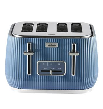 TOASTER  - 4 SLICE SUNBEAM BLUE RADIANCE COLLECTION