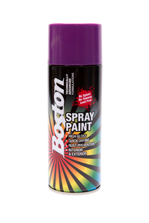 SPRAY PAINT - PURPLE AEROSOL - 250G - BOSTON