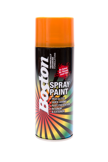 SPRAY PAINT - GLOSS ORANGE AEROSOL - 250G - BOSTON