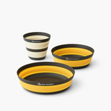 DINNERWARE SET  - COLLAPSIBLE - 3 PIECE -  FRONTIER UL - MULTI - SEA TO SUMMIT