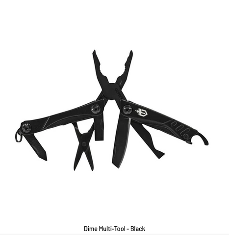 GERBER MULTI - TOOL S26 - "DIME" - 12 TOOL MULTI-PLIER - BLACK