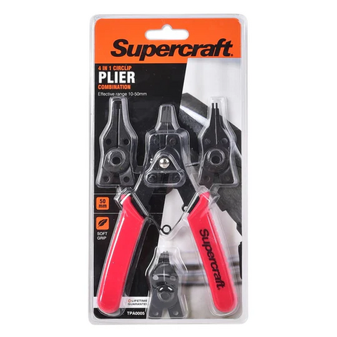 CIRCLIP PLIERS -  4 IN 1  - SUPERCRAFT