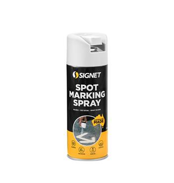 SPOT MARKING SPRAY PAINT -  WHITE -  350G SIGNET