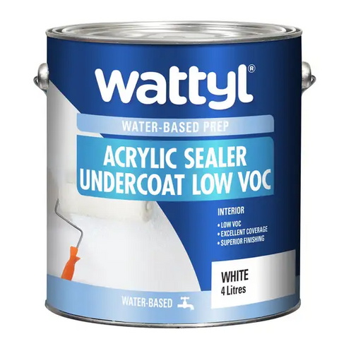 ACRYLIC  SEALER UNDERCOAT - LOW VOC - 4 LITRE  - WATTYL PREP