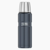 THERMOS - 470ML -  STAINLESS KING VACUUM INSULATED FLASK - SLATE