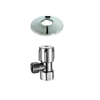 CISTERN COCK - MINI - 1/2 TURN - CHROME