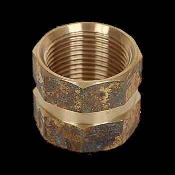 SOCKET -  BRASS - HEX 15mm - 5SO015F
