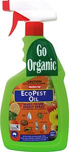ECOPEST INSECTICIDE OIL - READY TO USE TRIGGER ACTION - 750ml - CERTIFIED ORGANIC