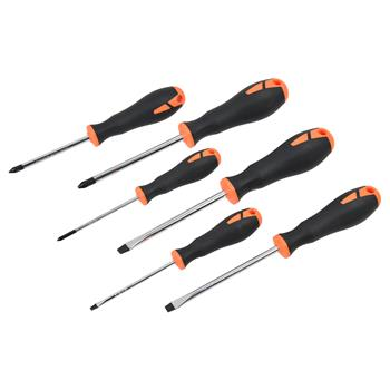 SCREWDRIVER SET - 6 PIECE - BOXED - SUPERCRAFT