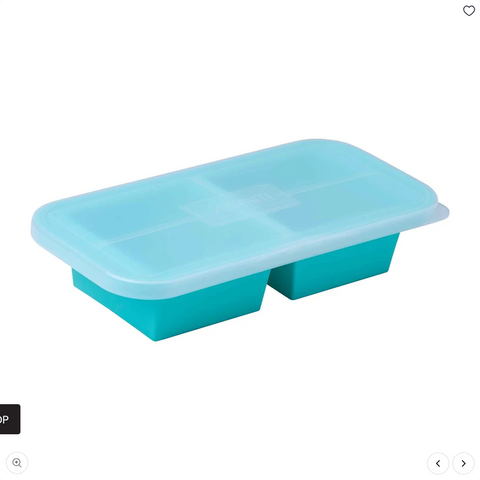 FOOD FREEZER TRAY - FOOD CUBE - 2 CAVITY - 500ML/2 CUP