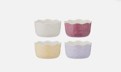 RAMEKINS - SET OF 4 - 10.5CM/260ml - IN THE MEADOW - MASON CASH
