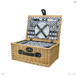PICNIC BASKET - WICKER - 2 PERSON - AVANTI BLU POINT