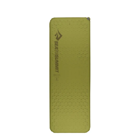 CAMP SELF INFLATING MAT - REGULAR - RECTANGULAR WIDE  - GREEN -  SEA TO SUMMIT