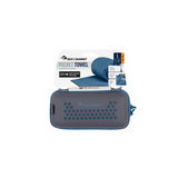 TOWEL - POCKET TOWEL - LARGE - BLUE RCS - SEA TO SUMMIT