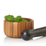 MORTAR & PESTLE - ADHOC TARU MORTAR - 11CM
