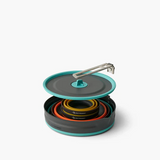 ONE POT COLLAPSIBLE COOK SET   - 2.2L - 5 PIECE MULTI -  FRONTIER UL - SEA TO SUMMIT