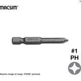 DRIVER BIT - PH2 x 75mm - 1 PK - MACSIM