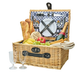 PICNIC BASKET - WICKER - 2 PERSON - AVANTI BLU POINT