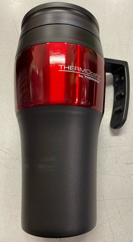 THERMOS -400ML -  THERMOCAFE FOAM INSULATED MUG - RED OR BLUE