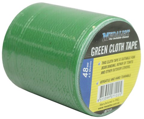 CLOTH/DUCT TAPE - GREEN - 48mm x 4.5m