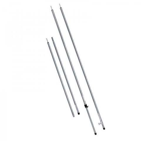 TENT POLES -  TEE NUT FITTING -  GALVANISED - 230CM