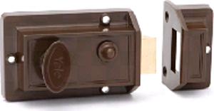 NIGHT LATCH  - BROWN - YALE