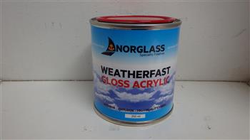 PAINT - GLOSS ACRYLIC RED 250ml - WEATHERFAST