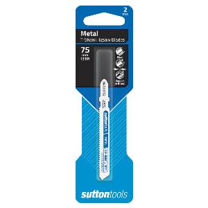 JIGSAW BLADES - T-SHANK -  METAL - 75 x 13T - 2 PACK