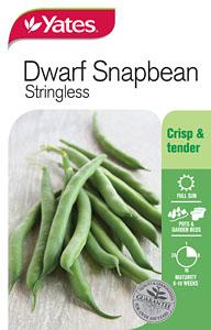 BEAN SEEDS - DWARF SNAPBEAN STRINGLESS - YATES