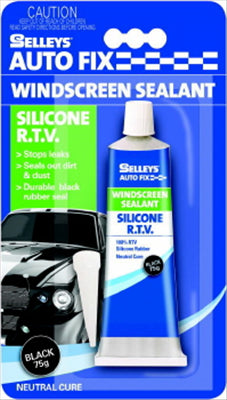 WINDSCREEN SEALANT - SILICONE - 75gm SELLEYS