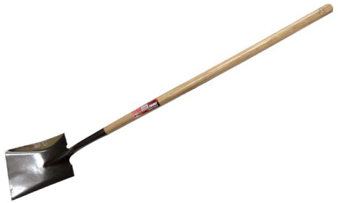 SHOVEL  - SQUARE MOUTH SHOVEL - WOODEN HANDLE